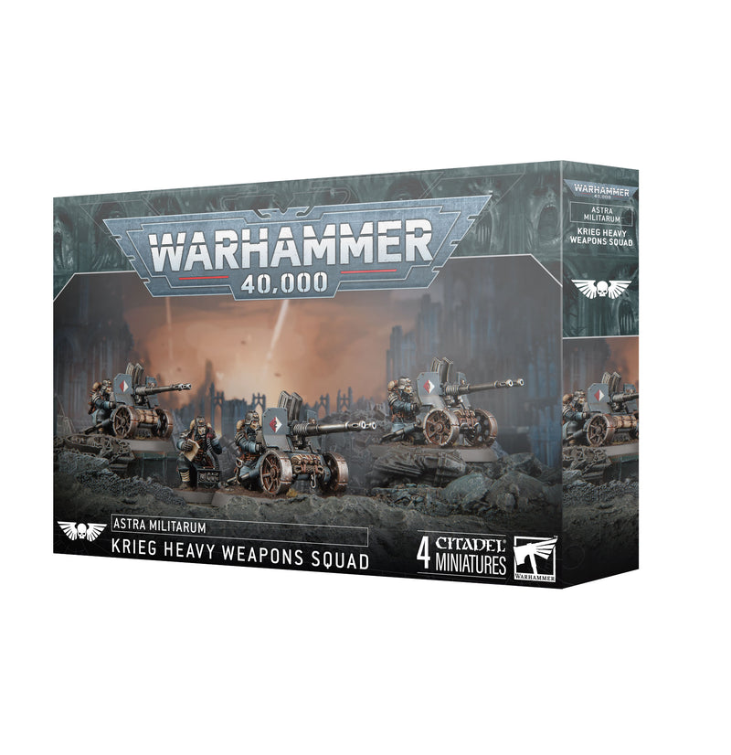 Warhammer 40,000 - Astra Militarum - Krieg Heavy Weapons Squad - Action & Toy Figures -  Games Workshop