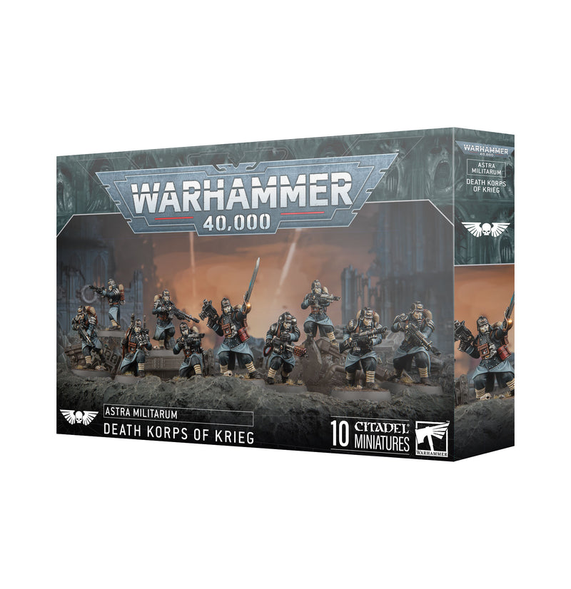 Warhammer 40,000 - Astra Militarum - Death Korps of Krieg: Infantry Squad - Action & Toy Figures -  Games Workshop