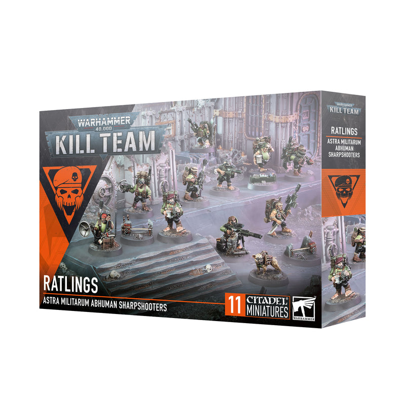 Warhammer 40,000 - Kill Team - Ratlings Abhuman Sharpshooters - Miniature -  Games Workshop
