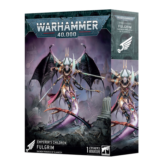 Warhammer 40,000 - Emperor’s Children - Fulgrim, Daemon Primarch of Slaanesh - Miniature -  Games Workshop