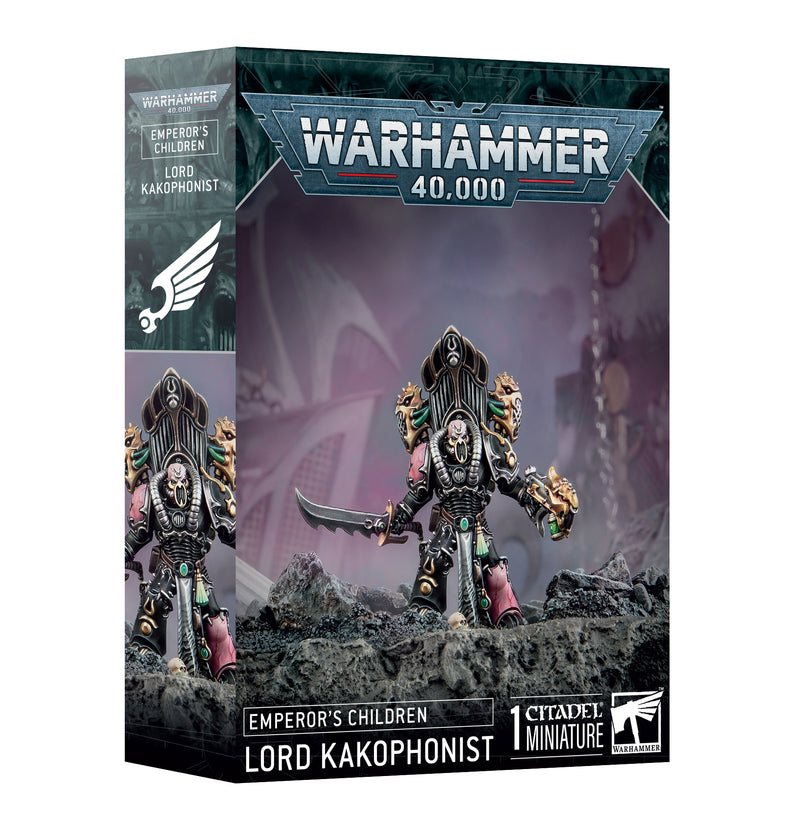 Warhammer 40,000 - Emperor’s Children - Lord Kakophonist - Miniature -  Games Workshop
