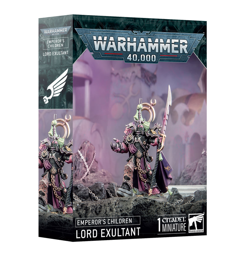 Warhammer 40,000 - Emperor’s Children - Lord Exultant - Miniature -  Games Workshop