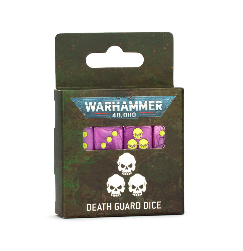 Warhammer 40,000 - Death Guard - Death Guard Dice - Miniature -  Games Workshop