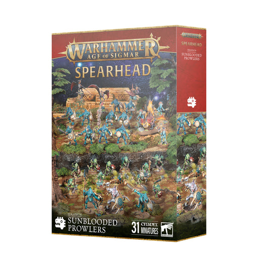 Warhammer: Age of Sigmar - Seraphon - Spearhead: Sunblooded Prowlers - Miniature -  Games Workshop