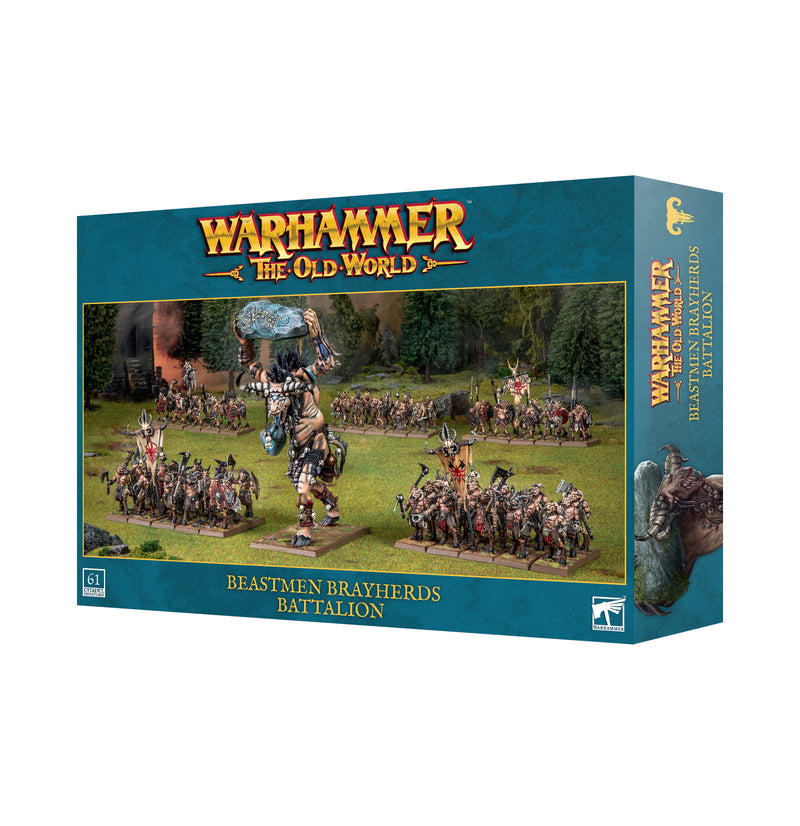Warhammer: The Old World - Beastmen Brayherds - Battalion - Miniature -  Games Workshop