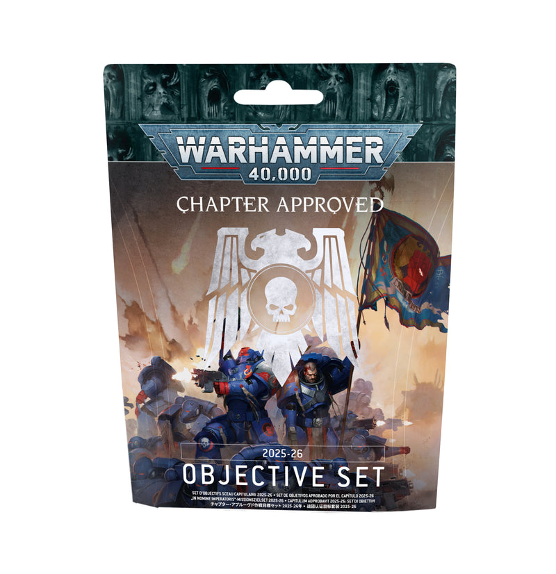 Warhammer 40,000 - Chapter Approved - Objectives Set 2025-26 - Miniature -  Games Workshop