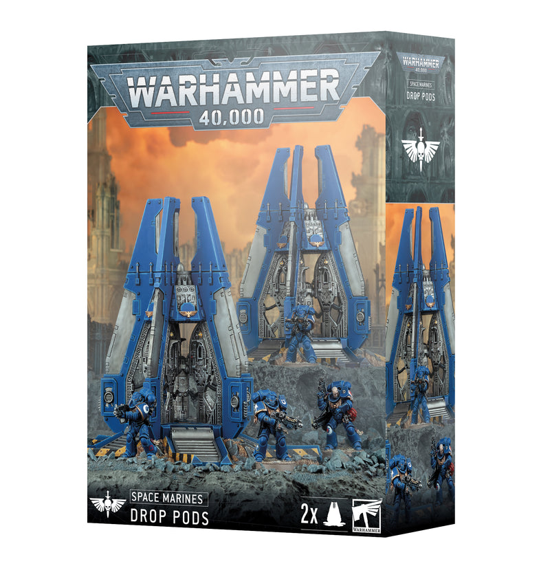 Warhammer 40,000 - Space Marines - Drop Pod - Miniature -  Games Workshop