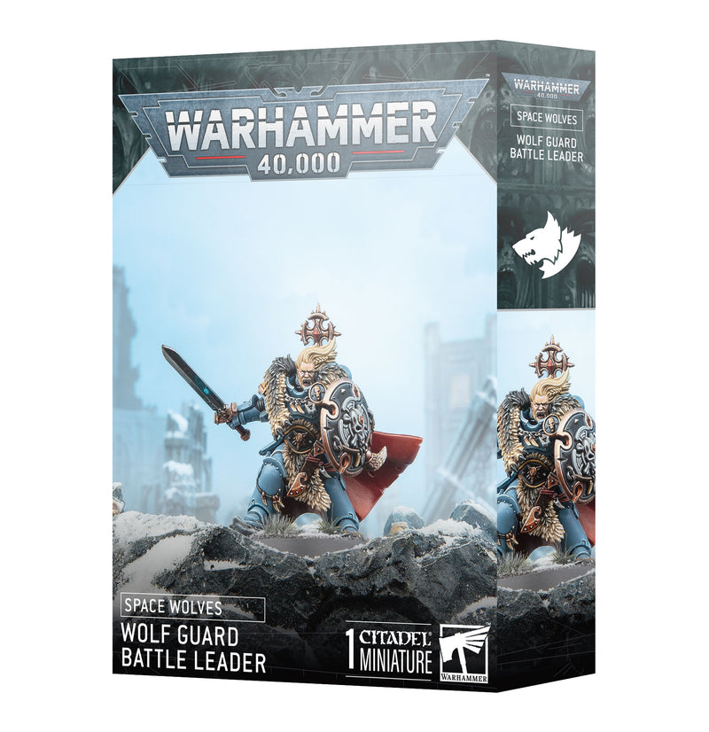 Warhammer 40,000 - Space Wolves - Wolf Guard Battle Leader - Miniature -  Games Workshop