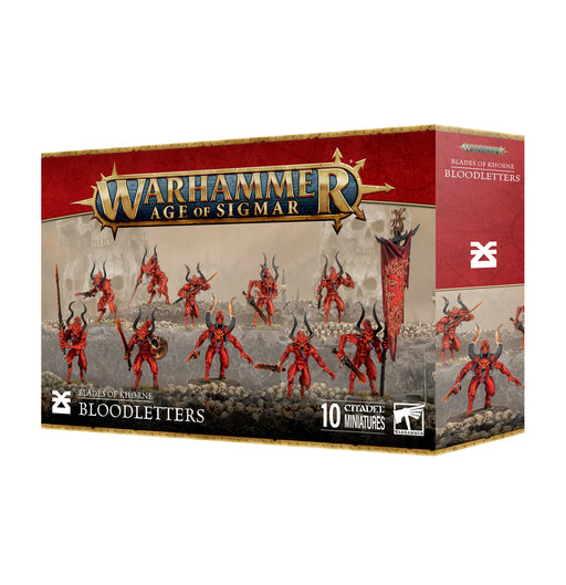 Warhammer: Age of Sigmar - Blades of Khorne - Bloodletters - Miniature -  Games Workshop