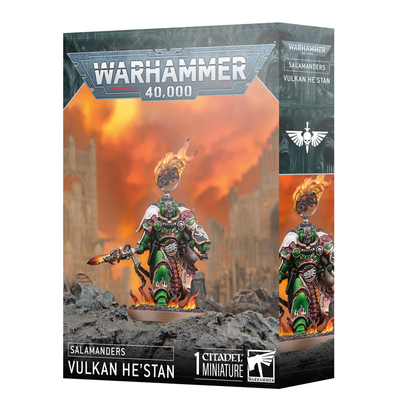 Warhammer 40,000 - Salamanders - Vulkan He'stan (Preorder August 23) - Miniature -  Games Workshop