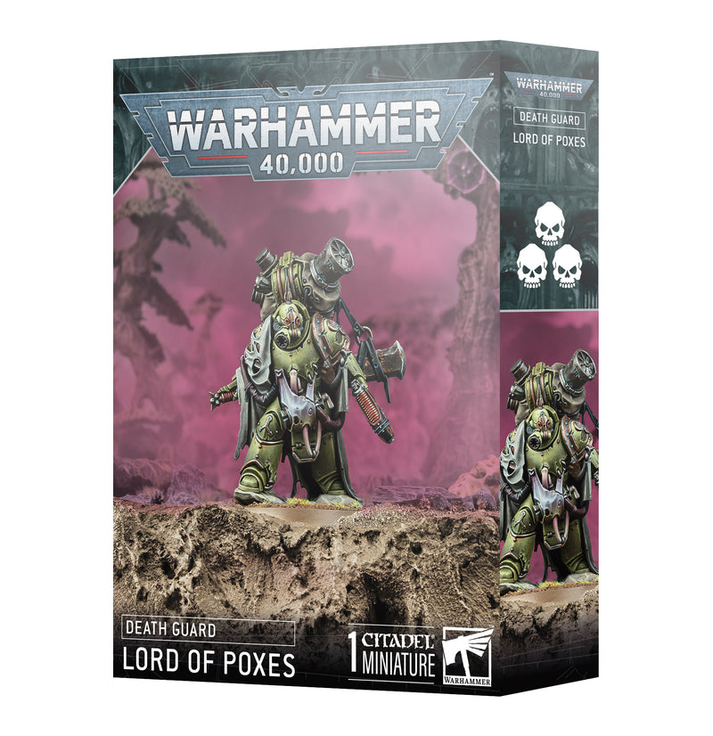Warhammer 40,000 - Death Guard - Lord of Poxes (Preorder August 23) - Miniature -  Games Workshop