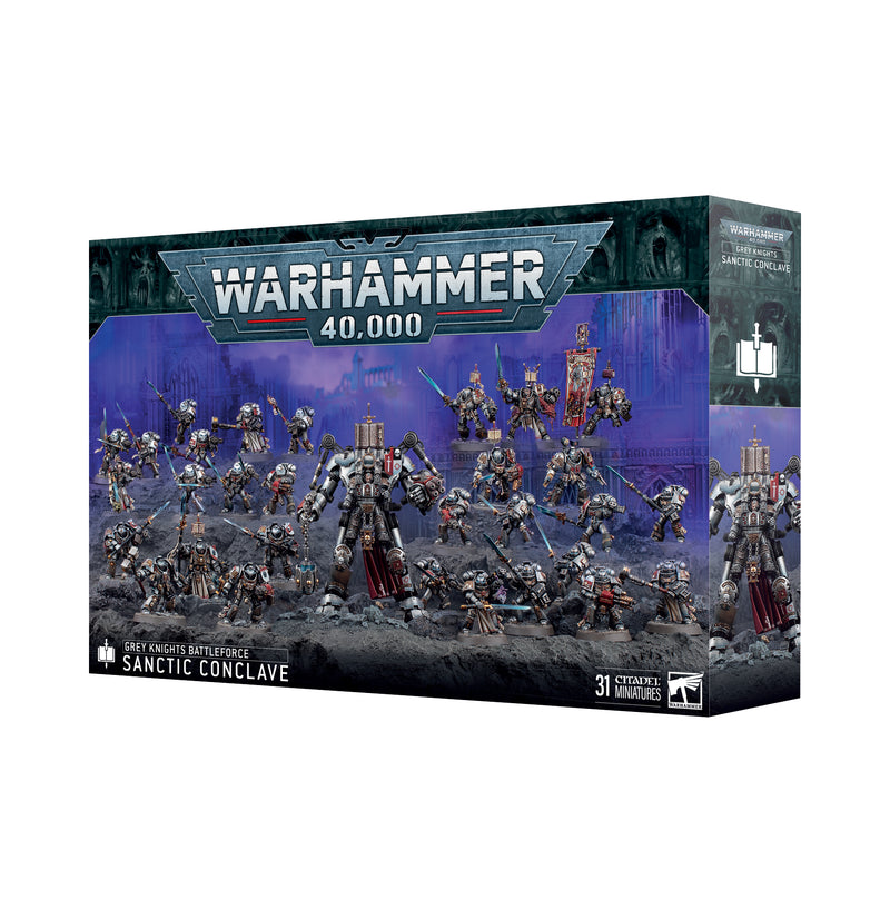 Warhammer 40,000 - Grey Knights - Sanctic Conclave - Miniature -  Games Workshop