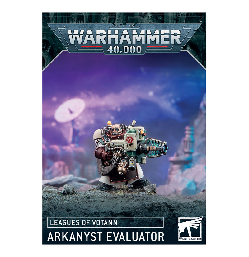 Warhammer 40,000 - Leagues of Votann - Arkanyst Evaluator (Preorder August 23) - Miniature -  Games Workshop