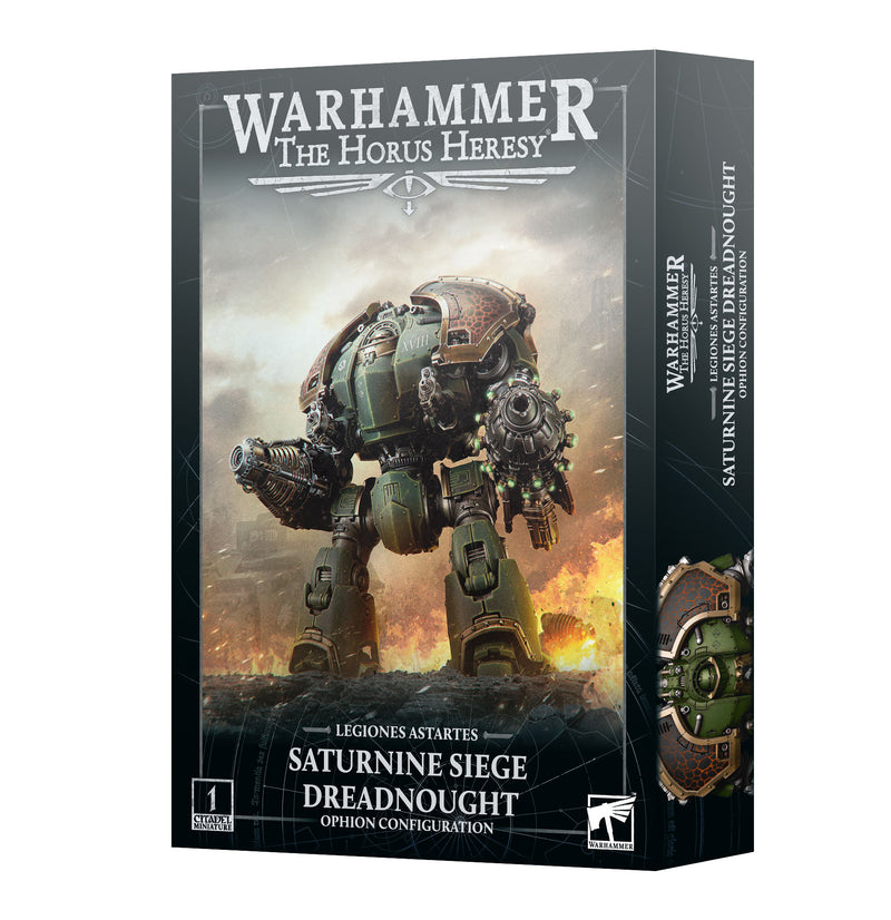 Warhammer: The Horus Heresy - Legiones Astartes - Saturnine Siege Dreadnought Ophion Configuration - Miniature -  Games Workshop