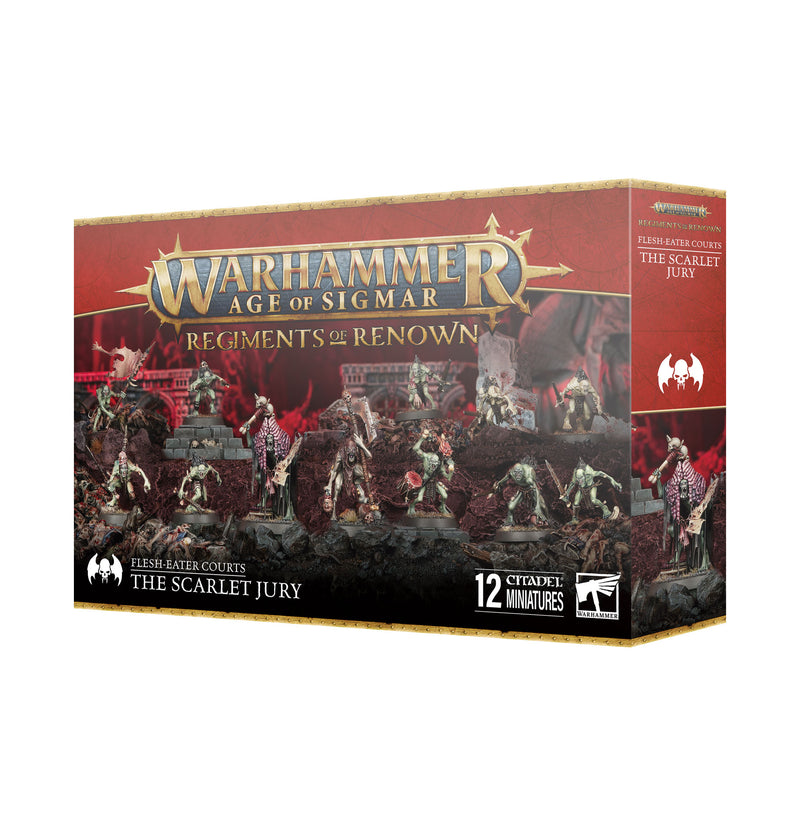 Warhammer: Age of Sigmar - Flesh-Eater Courts - The Scarlet Jury (Preorder August 30) - Miniature -  Games Workshop