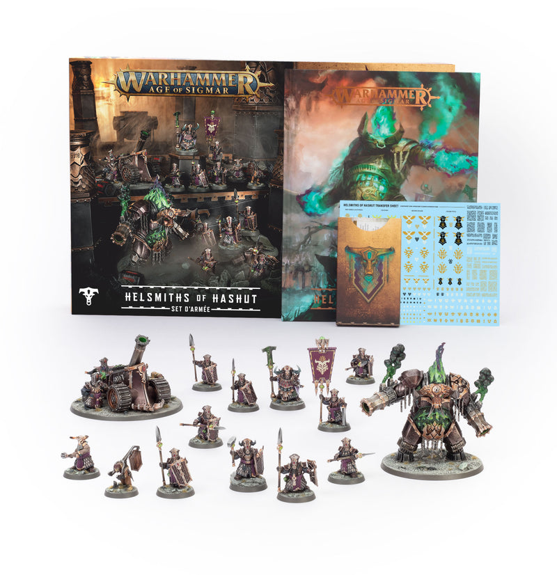 Warhammer: Age of Sigmar - Helsmiths of Hashut - Army Set (Preorder September 27) - Miniature -  Games Workshop