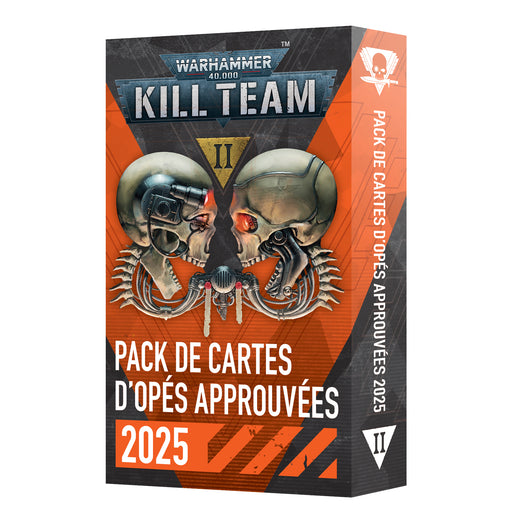 Warhammer 40,000 - Kill Team - Approved Ops Cards 2025 (Preorder September 20) - Miniature -  Games Workshop