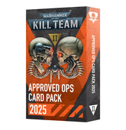 Warhammer 40,000 - Kill Team - Approved Ops Cards 2025 (Preorder September 20) - Miniature -  Games Workshop