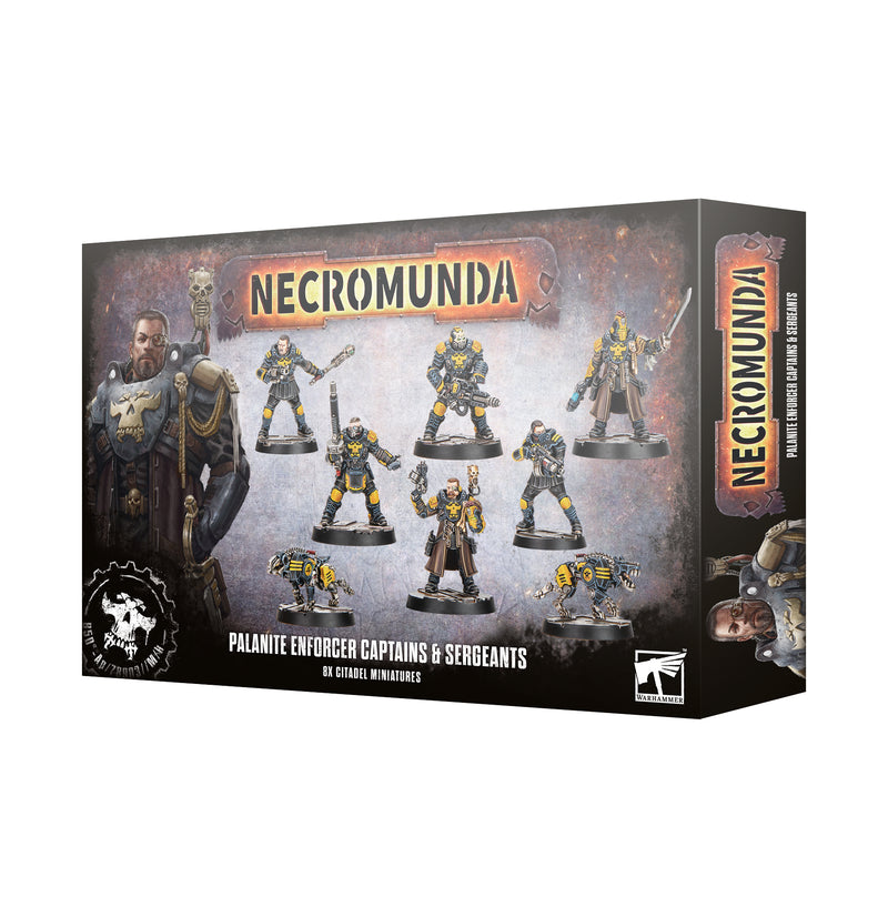 Warhammer: Necromunda - Palanite Enforcer Captains & Sergeants