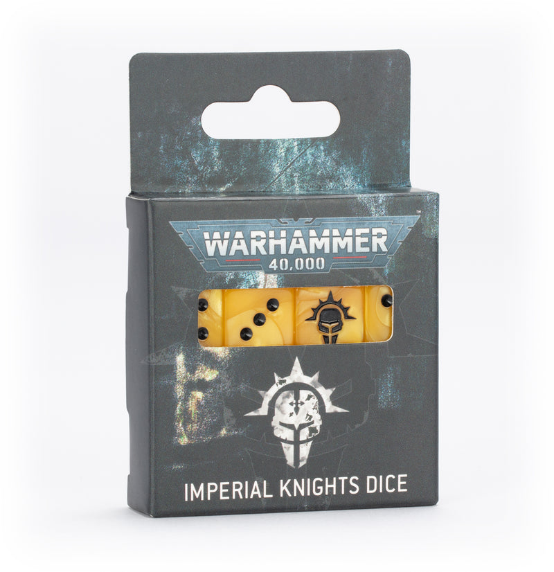Warhammer 40,000 - Imperial Knights - Imperial Knights Dice (Preorder September 20) - Miniature -  Games Workshop