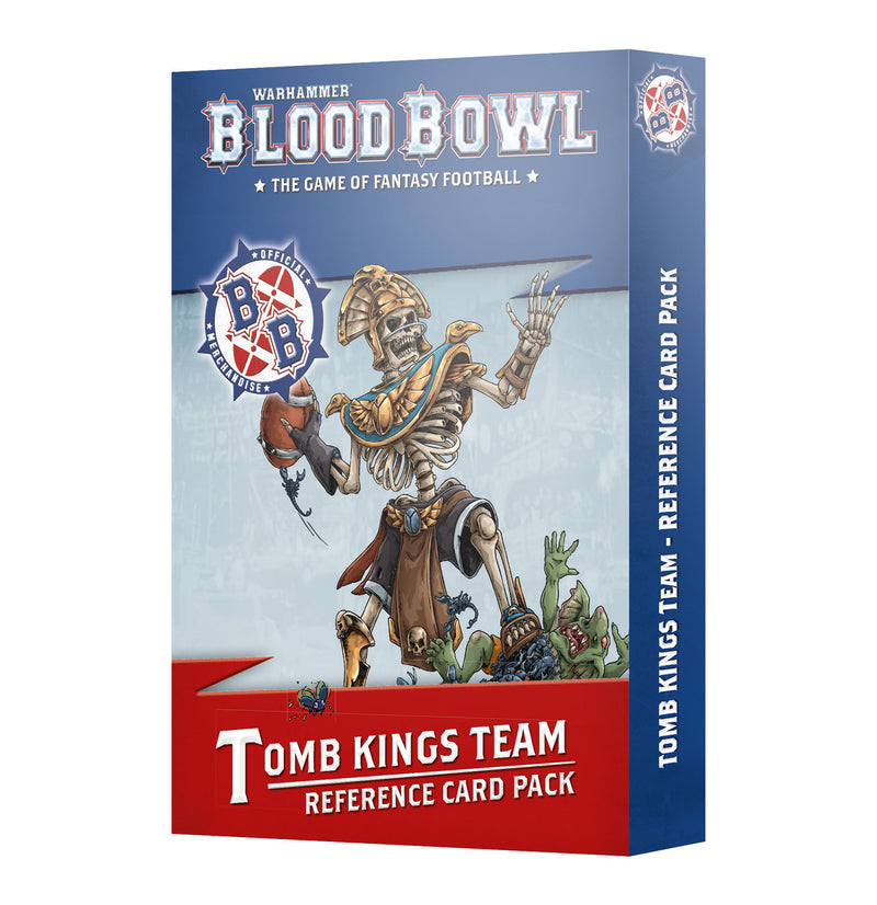 Blood Bowl - Tomb Kings Team - Card Pack (Preorder Nov 15) - Miniature -  Games Workshop