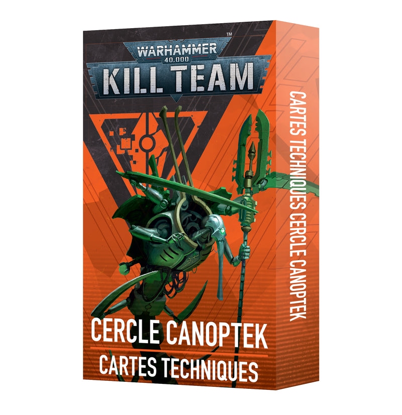 Warhammer 40,000 - Kill Team - Canoptek Circle - Datacards (Preorder Nov 22) - Miniature -  Games Workshop