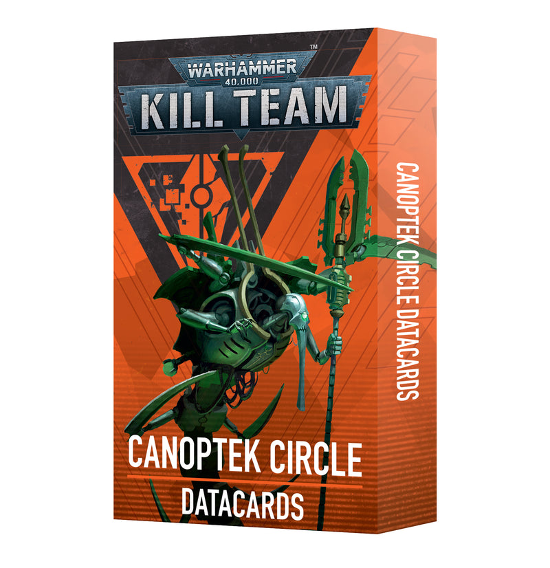Warhammer 40,000 - Kill Team - Canoptek Circle - Datacards (Preorder Nov 22) - Miniature -  Games Workshop