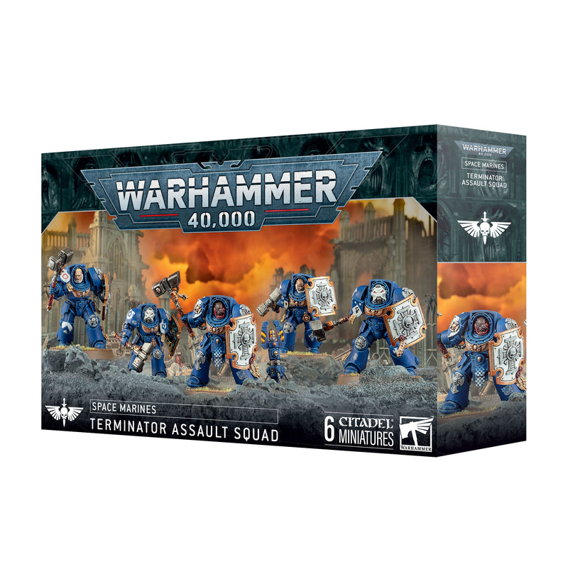 Warhammer 40,000 - Space Marines - Terminator Assault Squad (preorder Dec 6)