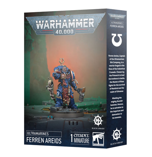 Warhammer 40,000 - Ultramarines - Feren Areios (preorder Dec 6) - Miniature -  Games Workshop