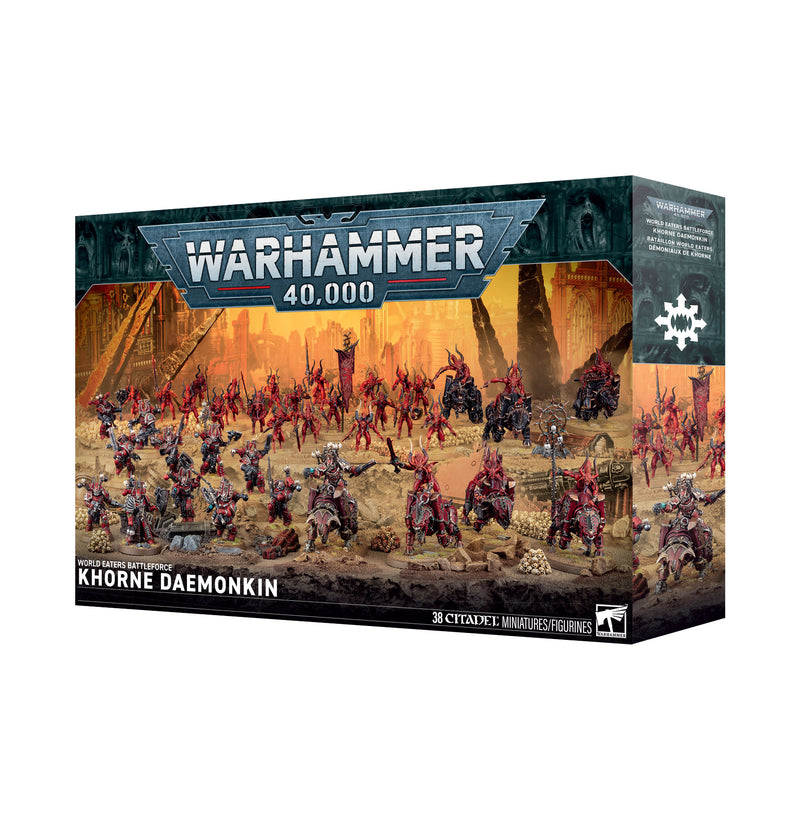 Warhammer 40,000 - World Eaters - Khorne Daemonkin (Preorder Feb 14)