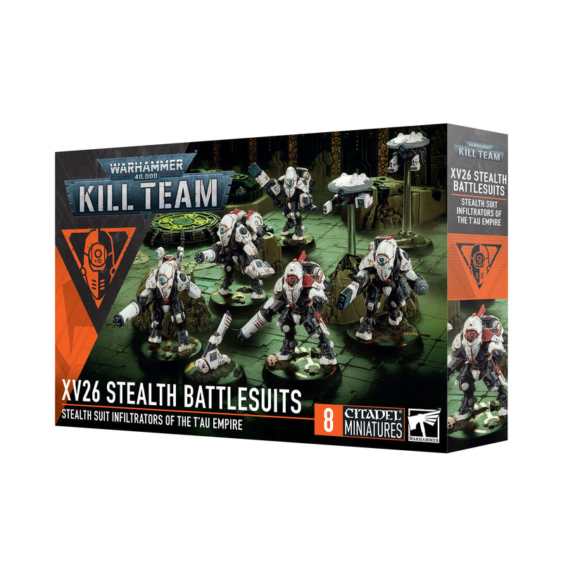 Warhammer 40,000 - Kill Team - XV26 Stealth Battlesuits (Preorder Feb 7) - Miniature -  Games Workshop