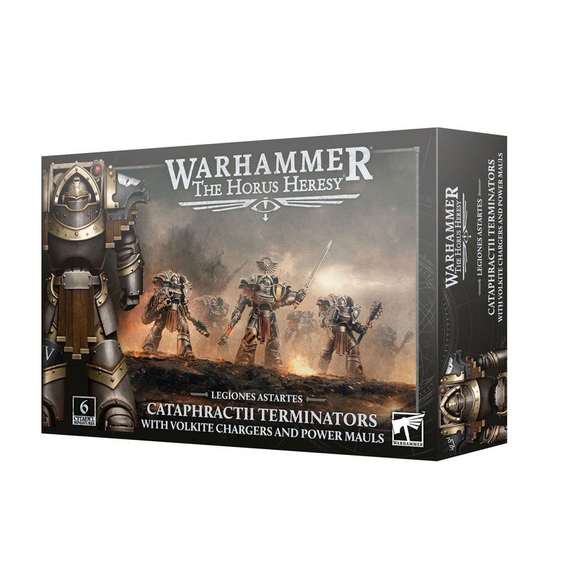 Warhammer: The Horus Heresy - Legiones Astartes - Cataphractii Terminators with Volkite Chargers and Power Mauls (Preorder Feb 14)