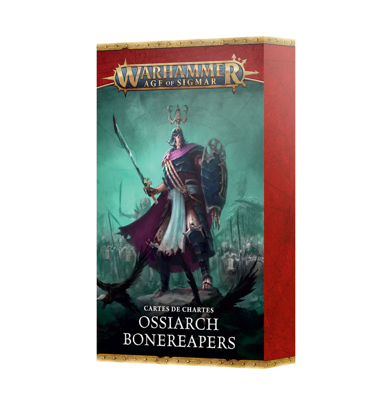 Warhammer: Age of Sigmar - Ossiarch Bonereapers - Warscroll Cards - 4th Edition (Preorder Mar 7) - Miniature -  Games Workshop