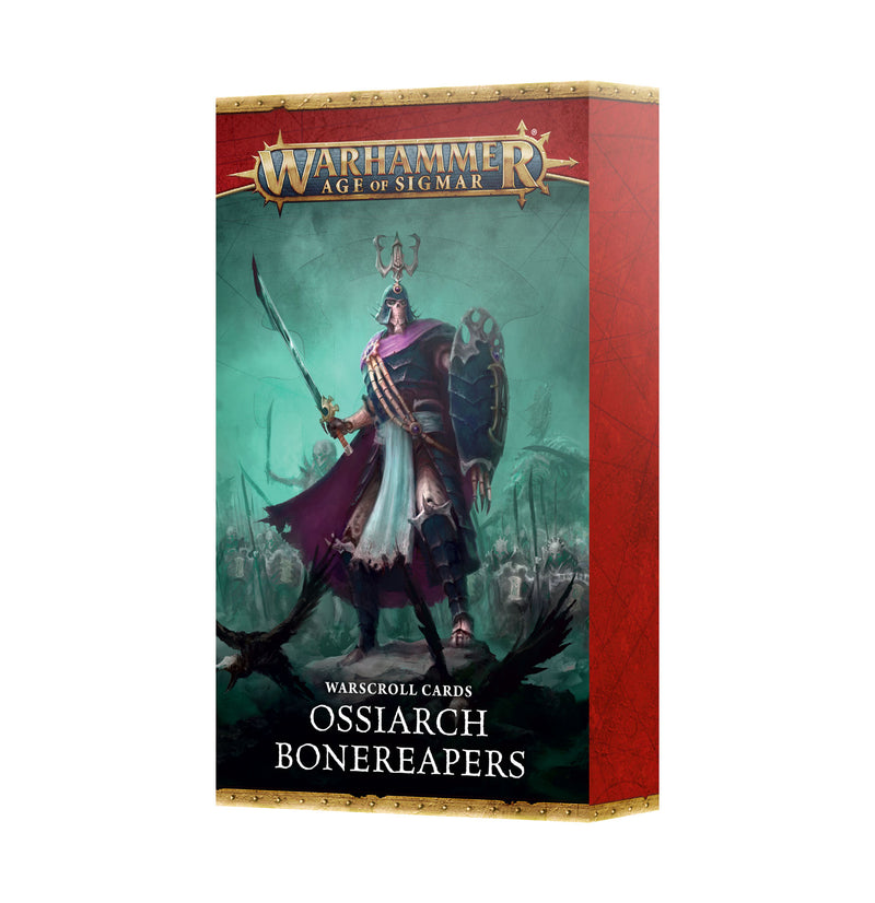 Warhammer: Age of Sigmar - Ossiarch Bonereapers - Warscroll Cards - 4th Edition (Preorder Mar 7) - Miniature -  Games Workshop