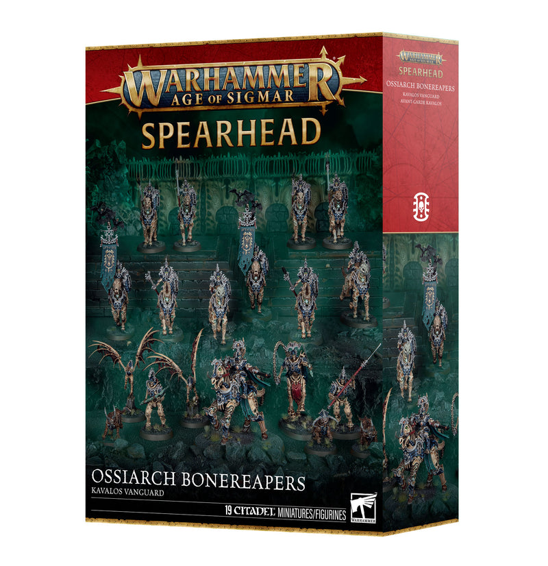 Warhammer: Age of Sigmar - Ossiarch Bonereapers - Spearhead: Kavalos Vanguard (Preorder Mar 7) - Miniature -  Games Workshop