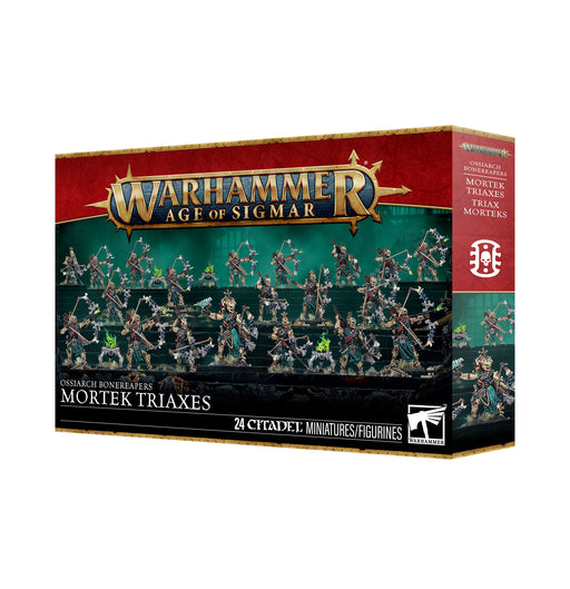 Warhammer: Age of Sigmar - Ossiarch Bonereapers - Mortek Triaxes (Preorder Mar 7) - Miniature -  Games Workshop