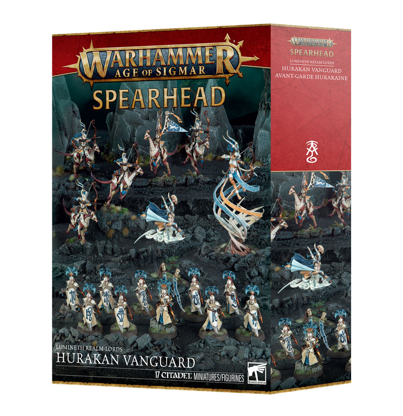 Warhammer: Age of Sigmar - Lumineth Realmlords - Spearhead: Hurakan Vanguard (Preorder Feb 21) - Miniature -  Games Workshop