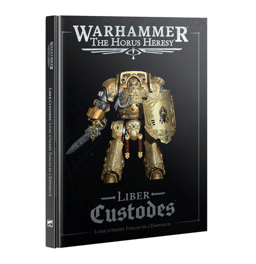 Warhammer: The Horus Heresy - Liber Custodes - 3rd Edition - Hardcover (Preorder Apr 4) - Miniature -  Games Workshop