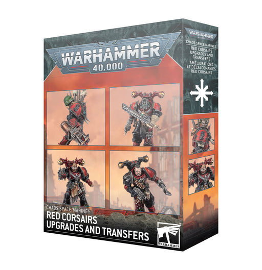 Warhammer 40,000 - Chaos Space Marines - Red Corsairs Upgrades & Transfers (Preorder Mar 21) - Miniature -  Games Workshop