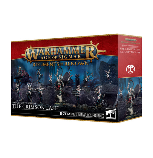 Warhammer: Age of Sigmar - Daughters of Khaine - The Crimson Lash (Preorder Apr 11) - Miniature -  Games Workshop