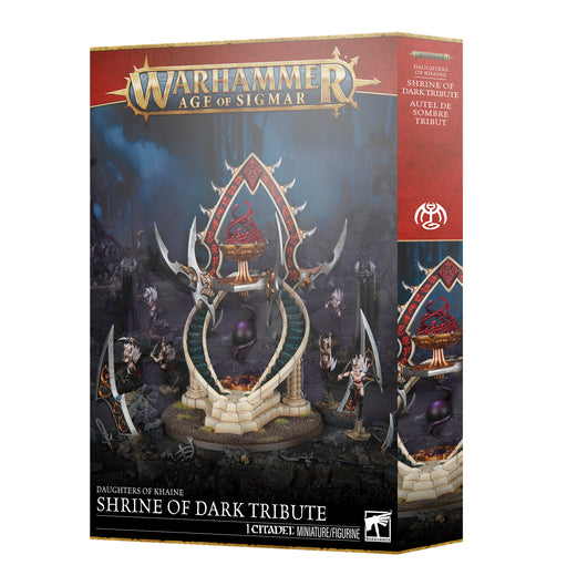 Warhammer: Age of Sigmar - Daughters of Khaine - Shrine of Dark Tribute (Preorder Apr 11) - Miniature -  Games Workshop