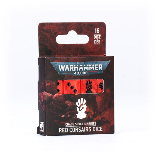Warhammer 40,000 - Chaos Space Marines - Red Corsairs Dice (Preorder Mar 21) - Miniature -  Games Workshop