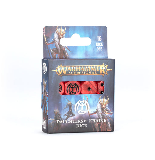 Warhammer: Age of Sigmar - Daughters of Khaine - Daughters of Khaine Dice (Preorder Apr 11) - Miniature -  Games Workshop