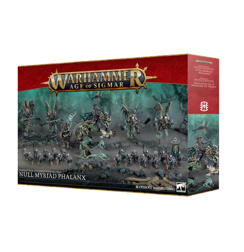 Warhammer: Age of Sigmar - Ossiarch Bonereapers - Null Myriad Phalanx (Preorder May 2) - Miniature -  Games Workshop