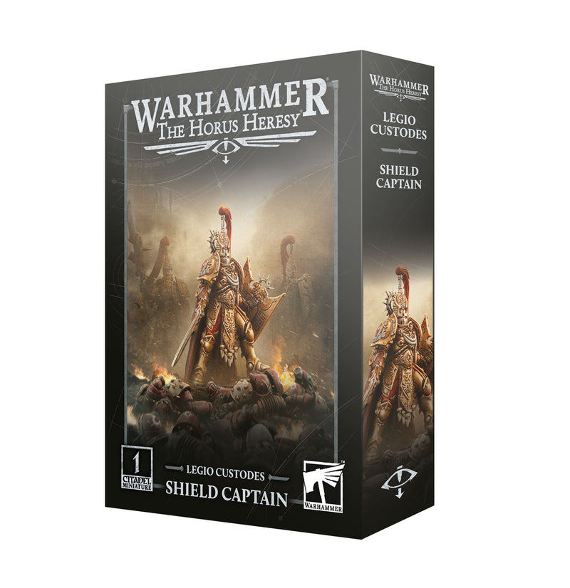 Warhammer: The Horus Heresy - Legio Custodes - Shield Captain (Preorder Apr 25) - Miniature -  Games Workshop