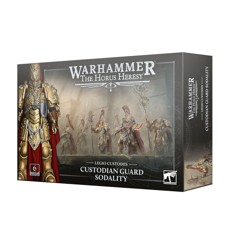 Warhammer: The Horus Heresy - Legio Custodes - Custodian Guard Sodality (Preorder Apr 25) - Miniature -  Games Workshop