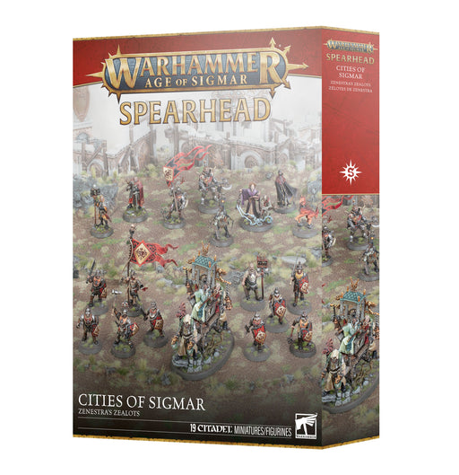 Warhammer: Age of Sigmar - Cities of Sigmar - Spearhead: Zenestra's Zealots (Preorder May 30) - Miniature -  Games Workshop