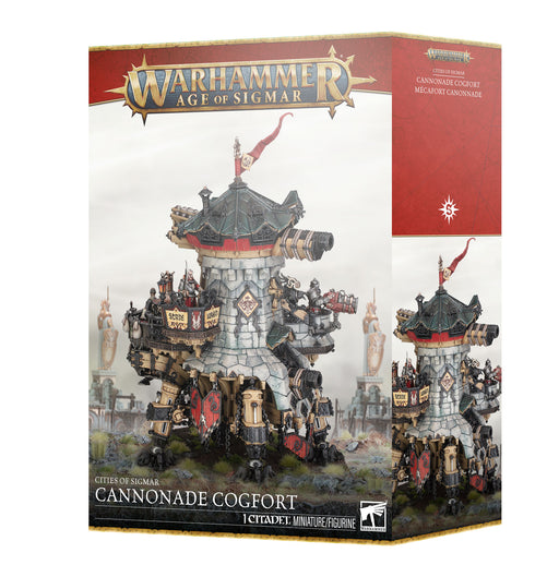 Warhammer: Age of Sigmar - Cities of Sigmar - Cannonade Cogfort (Preorder May 30) - Miniature -  Games Workshop
