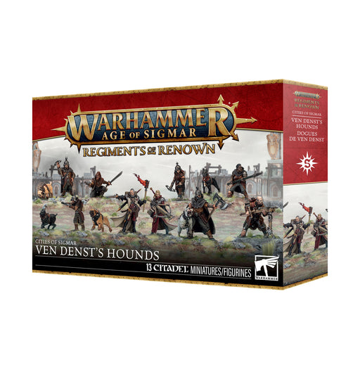 Warhammer: Age of Sigmar - Cities of Sigmar - Ven Denst's Hounds (Preorder May 30) - Miniature -  Games Workshop