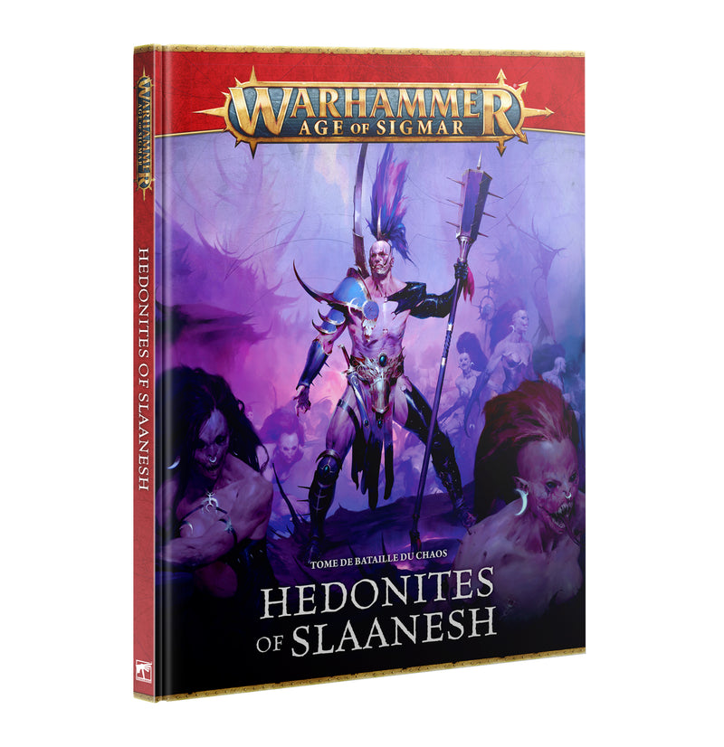 Warhammer: Age of Sigmar - Hedonites of Slaanesh - Battletome - 4th Edition (Hardcover) (Preorder July 4)